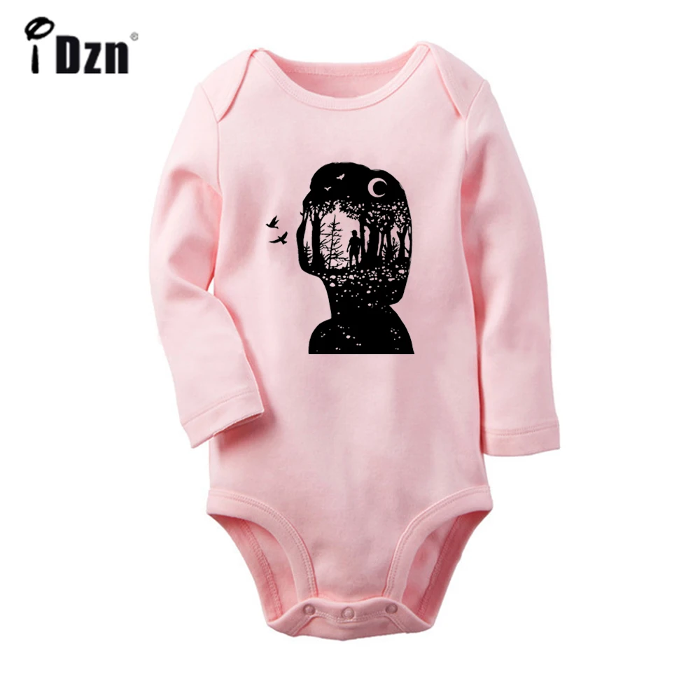 JcBaby3161PC Ford Mustang/боди для новорожденных с изображением автомобиля; лес воображения; комбинезон с длинными рукавами для малышей - Цвет: JcBaby3161PC