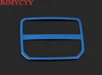

BJMYCYY 1PCS Stainless steel decorative box car rear usb interface panel For Volkswagen Tiguan 2017 Tiguan L
