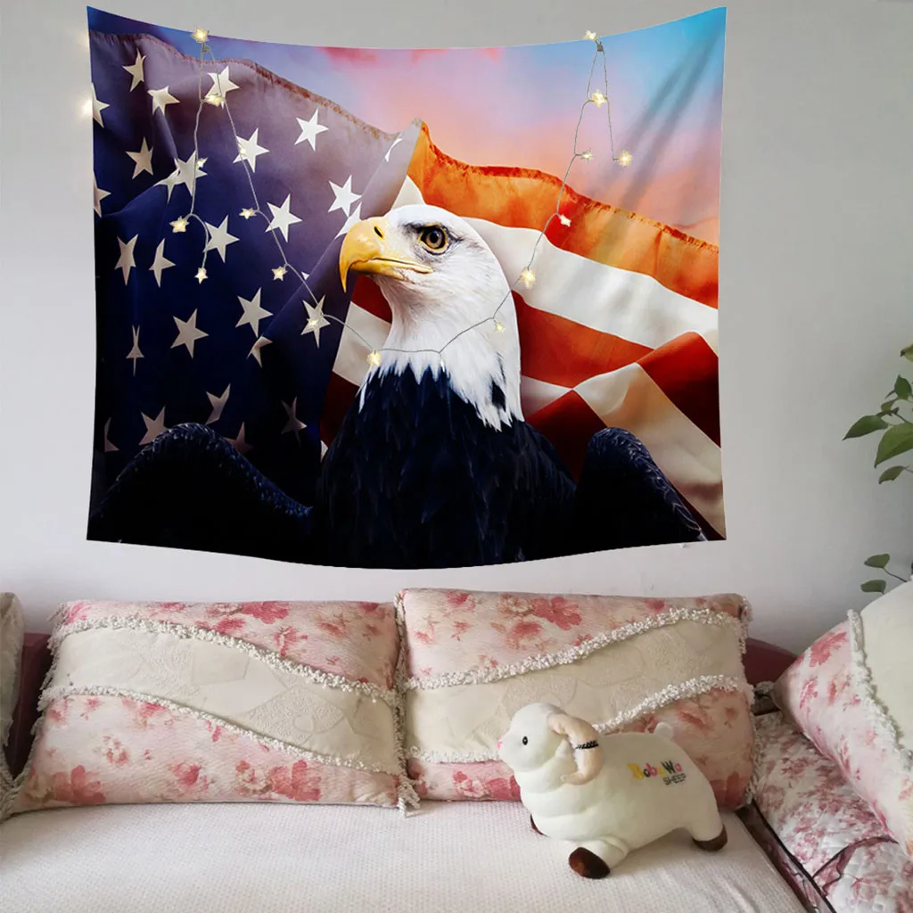 Новое поступление модный 150x200cm американский День Независимости сад флаг домашний декор Печать флаг высокого качества Пользовательский Флаг CD