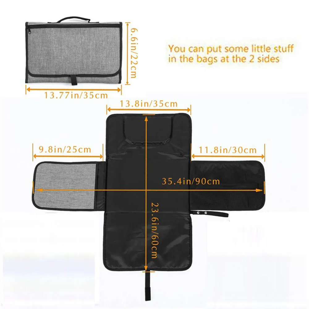 Пеленки для новорожденных Складной Водонепроницаемый пеленки Пеленальный Коврик портативный пеленальный коврик открытый