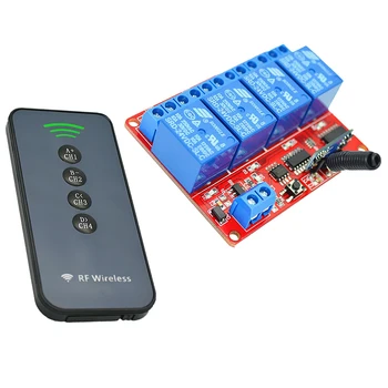 

22.5-24V 4-CH Relay Ultrathin Remote Control Switch For Mobile Phone Control