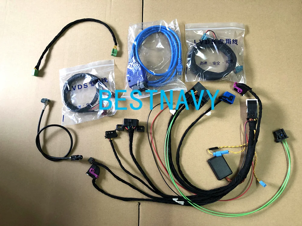 Free shipping Wirings harness with CAS Emulator tester for BM W CCC CIC NBT EVO navigation systems power on bench all in one | Автомобили