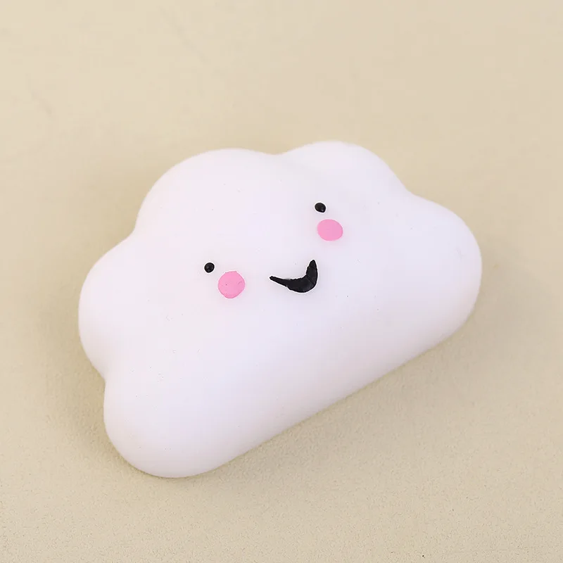 Cloud Huilong креативный подарок кутелиттл фигурка животного пельменей декомпрессионный мяч замачивания сжимать декомпрессия игрушка случайный - Цвет: Cloud