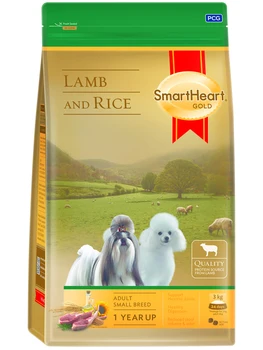 

SMARTHEART SMARTHEART GOLD ADULT SMALL BREED for adult dogs of small breeds with lamb and rice