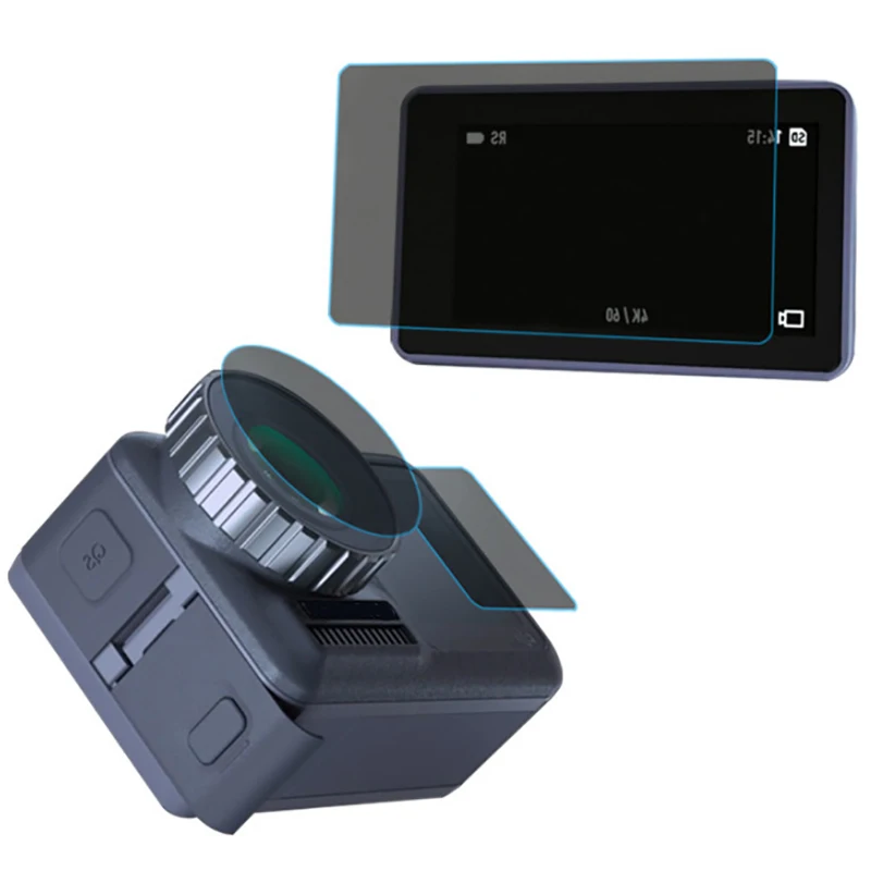 ABGN горячее защитное покрытие из закаленного стекла чехол для Dji Osmo экшн-камеры крышка объектива ЖК-экран Защитная пленка аксессуары