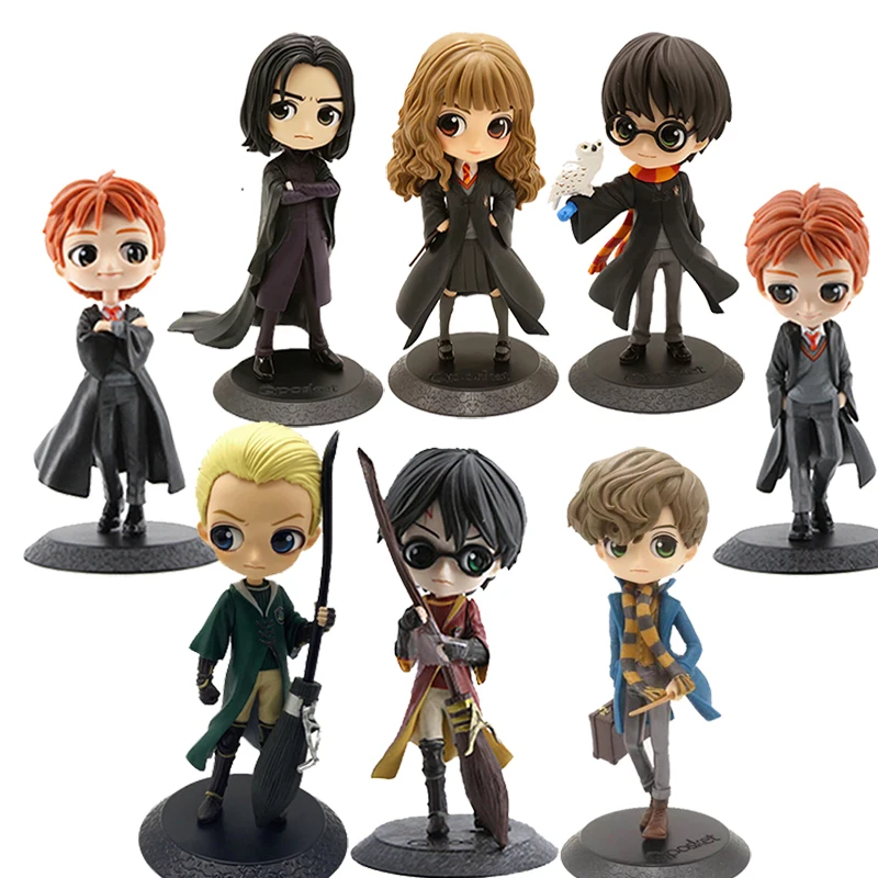 Экшн фигурка большого глаза Поттера Weasley Ron Hermione Granger Draco Malfoy модели игрушки куклы