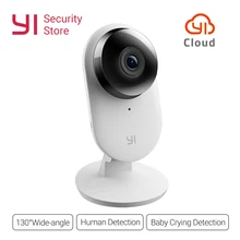 Домашняя камера YI 1080p Home Camera 2 Двусторонняя аудиосвязь Обнаружение движения Повышенное качество цифрового изображения