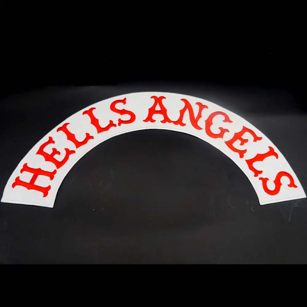 Hells angels MC бэк вышивка патч для одежды шляпа сумки железа на крючок