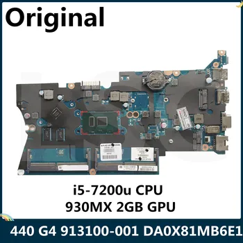 

LSC For HP ProBook 430 G4 440 G4 Laptop Motherboard i5-7200u CPU 930MX 2GB GPU 913100-601 913100-001 DA0X81MB6E1