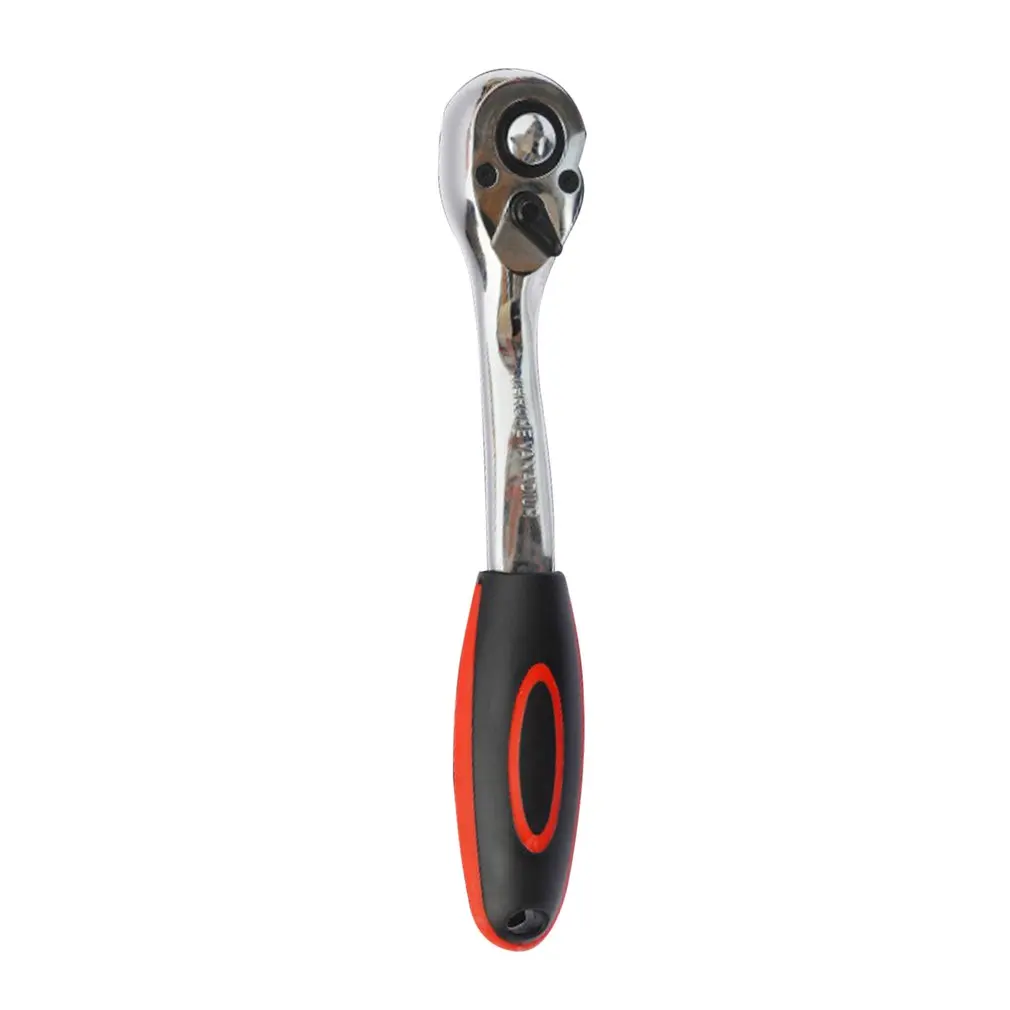 

1/4" 3/8" 1/2" Steel High Torque Ratchet Wrench for Socket 72 Teeth Quick Release Wide Used Professional Hand Tools