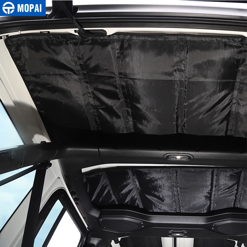 MOPAI для Jeep Wrangler JL+ Автомобильный оконный кровельный Теплоизоляционный хлопковый коврик, комплект аксессуаров для Jeep Wrangler JL