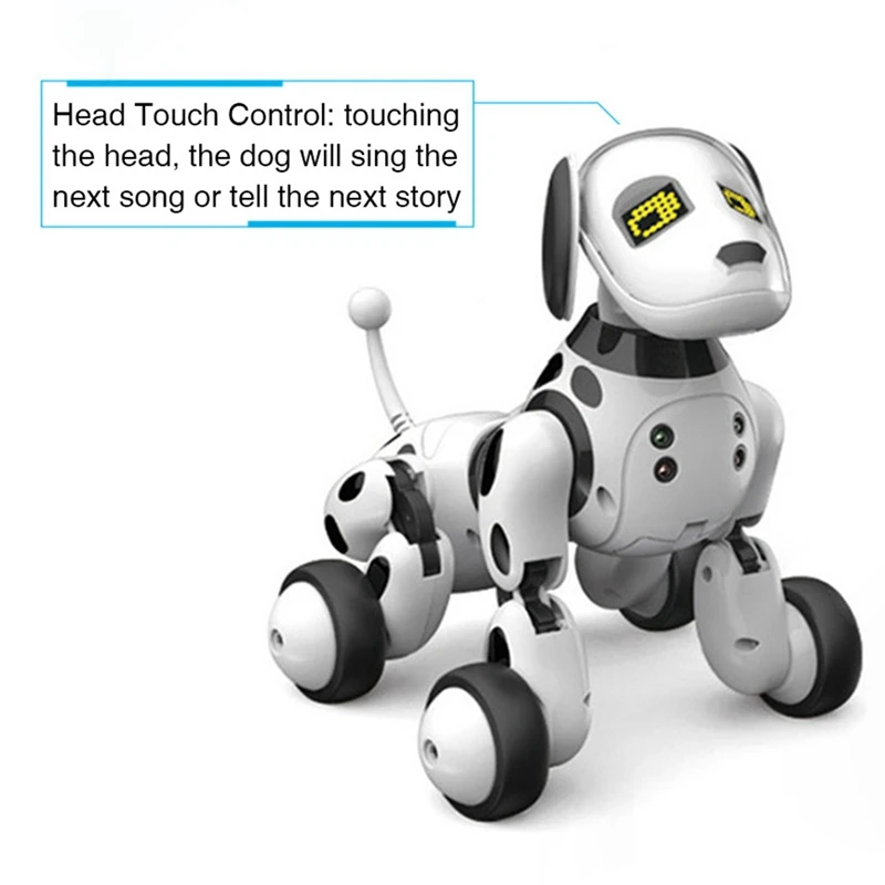 Smart Robot Dog 2.4G Wireless Remote Control Kids Toy Intelligent Talking Robot Dog Toy Electronic Pet Birthday Gift