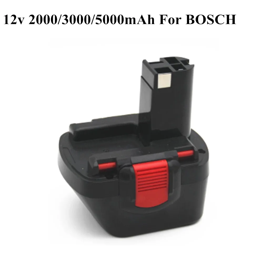 Никель-кадмиевый аккумулятор 12 в 2000 мА · ч 3000 5000 для Bosch GSR VE-2 GSB PSB BAT043 BAT045 BTA120 2607335430