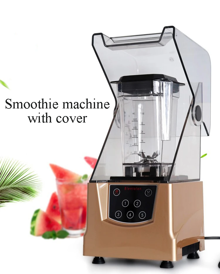VEVOR 110V Commercial Smoothie Blenders, 1500W Countertop Silent