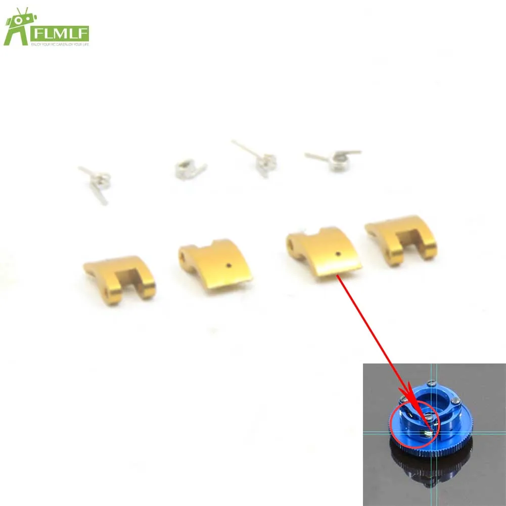 Frizione Scarpe Molle Per Motore 14T Frizione Gruppo Volano Set Misura Per 1/10 Sg Crank Team Losi 8Ight 8T 1.0 2.0 3.0