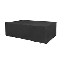 Yard Furniture Cover UV Protection Durable Outdoor Garden Waterproof Snow Dustproof Rectangular Foldable Polyester Patio Cabinet