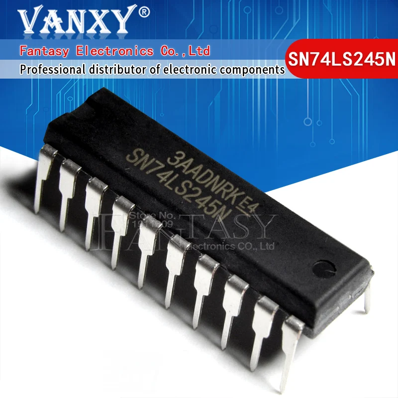 10 шт. SN74LS245N DIP20 SN74LS245 DIP 74LS245N 20 74LS245 HD74LS245P новая и оригинальная интегральная схема|ic