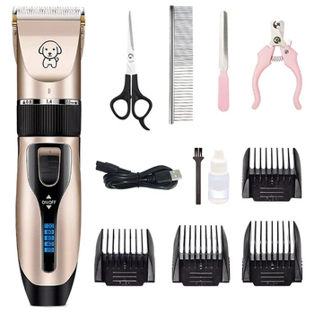 

Rechargeable Low-noise Pet Hair Clipper Remover Cutter Grooming Cat Dog Hair Trimmer Electrical Pets Hair Cut Supplies Hot