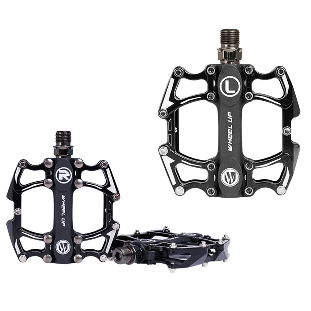 

Wheel up 4 Bearings Bicycle Pedal Anti-slip Ultralight MTB Mountain Bike Pedal Sealed Bearing Pedals Bicycle Accessories