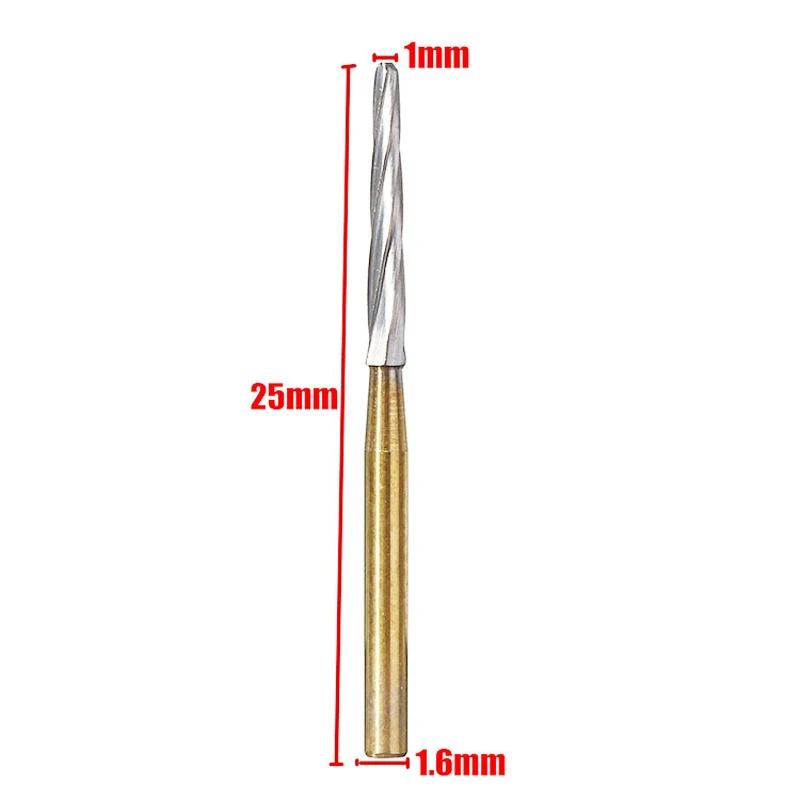 5 шт. стоматологические боры, эндодонтические стоматологические инструменты, хирургические сверла, фрезы, вольфрам, извлечение зубов, боры, лабораторный материал 25 мм/28 мм