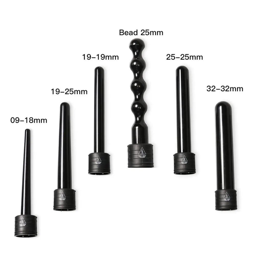 Multifunctional 6 In 1 Ceramic Rotating Hair Curler Hair Curling Roller Wand Hair Curler Fashion Styling 1 Multifunctional 6 In 1 Ceramic Rotating Hair Curler Hair Curling Roller Wand Hair Curler Fashion Styling 5