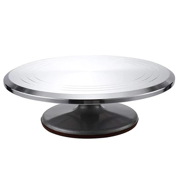 

Cake Stand Baking Tool 14 Inch Mounted Cream Cake Table Turntable Rotating Table Stand Base Turn Around Decorating Table