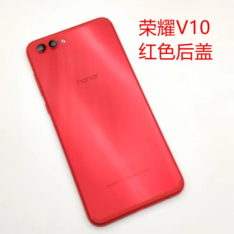 Зеленый Для Huawei Honor V10 корпус батарейного отсека задняя крышка чехол Замена для Huawei Honor V10 - Цвет: Зеленый