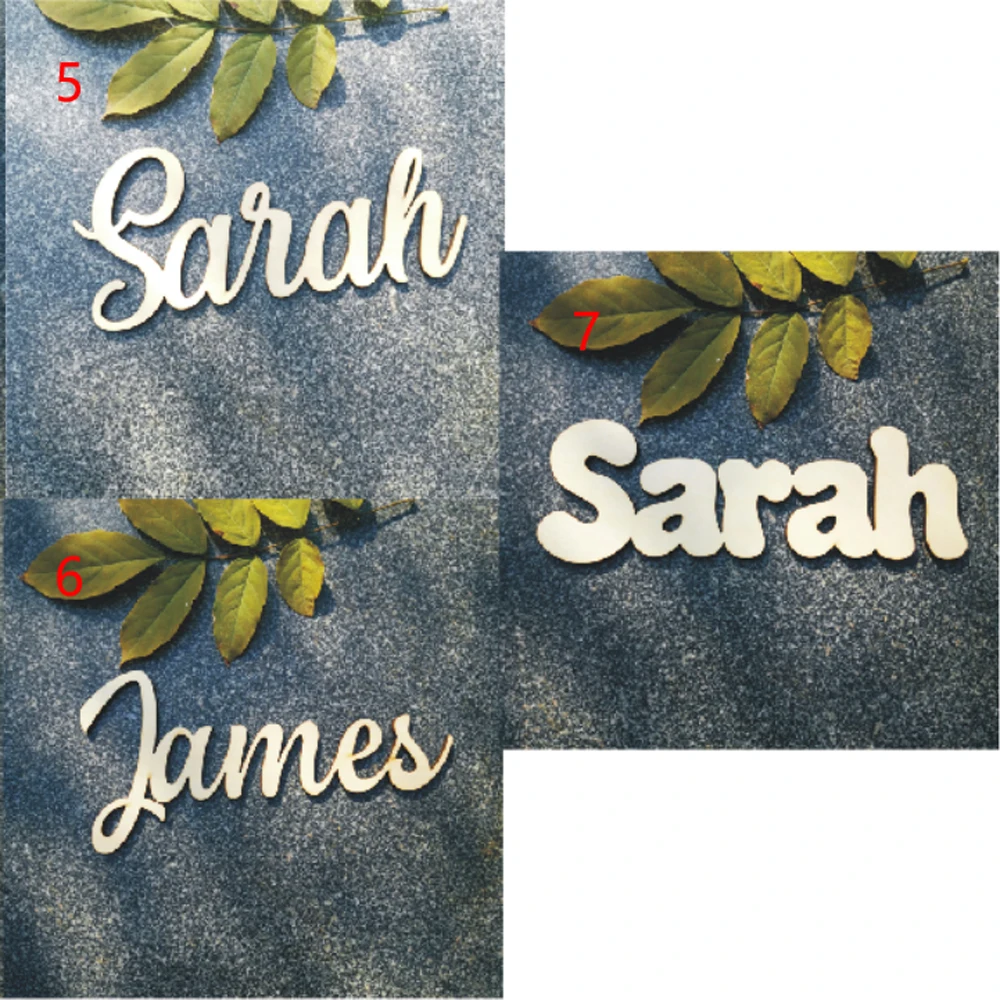 Personalized wooden name signs  Personalized Name Sign, Letters Decor for Wedding Table or Baby Name in a Nursery Letters7