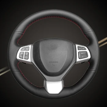 

Car Braid On The Steering Wheel Cover for Suzuki Swift Sport 2012 2013 2014 2015-2017 Vitara S 2016-2018 2019 Auto Wheel Covers