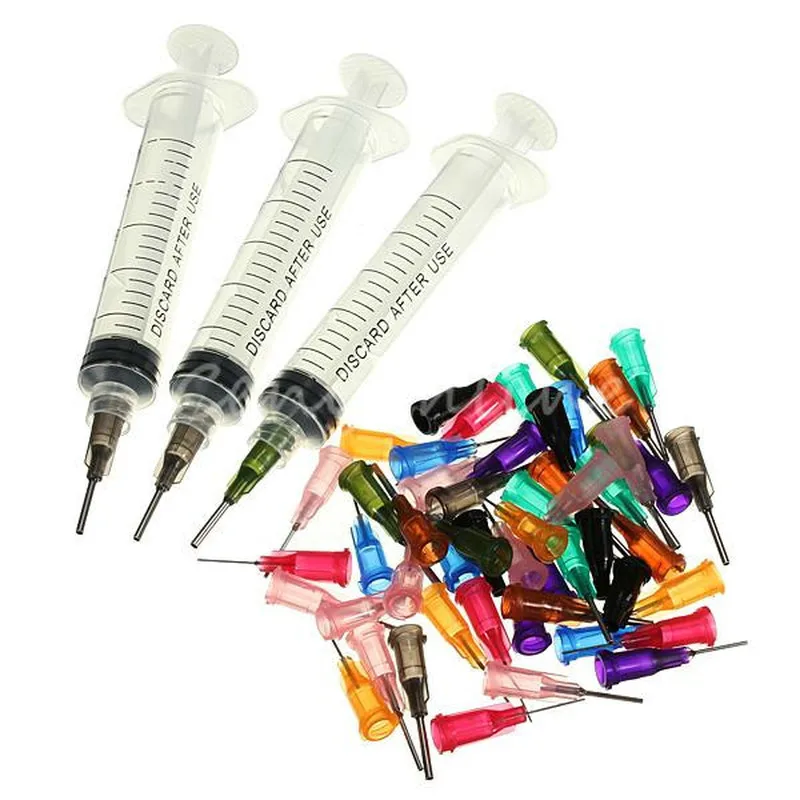 50Pcs Useful New Hot sale High Quality SMT SMD PCB Solder Paste Adhesive Glue Liquid Dispenser+Dispensing Needle Wholesale | Инструменты