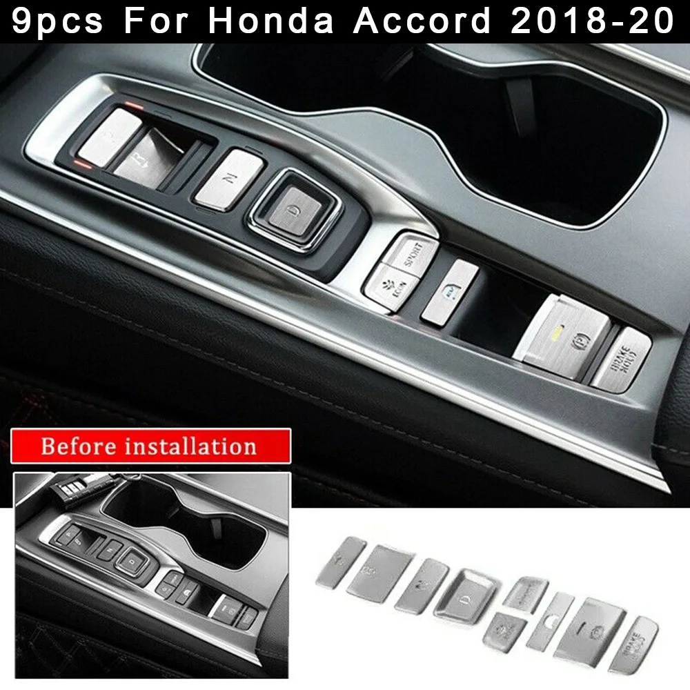 Внутренняя коробка переключения передач Панель кнопка Крышка отделка декор для