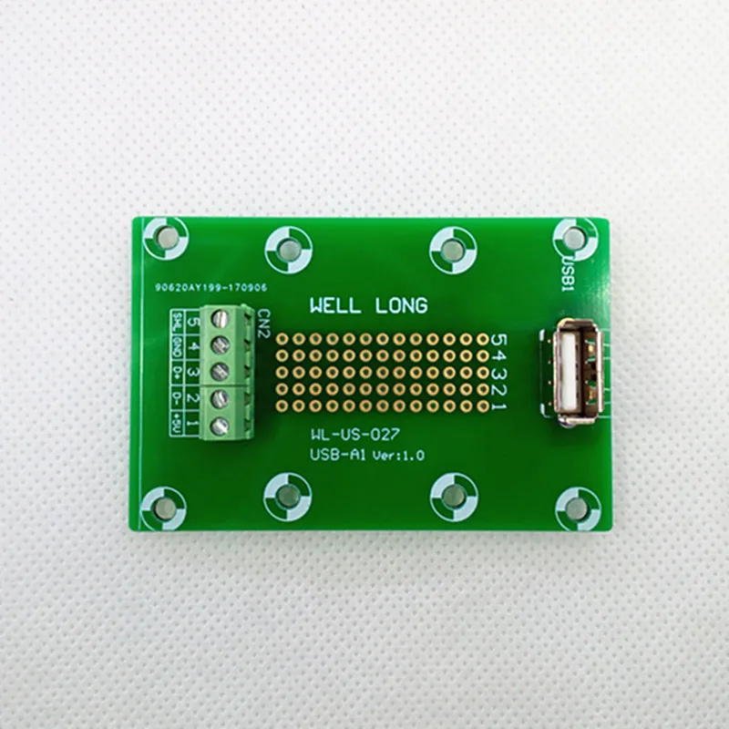 Вертикальный Разъемный модуль usb типа A