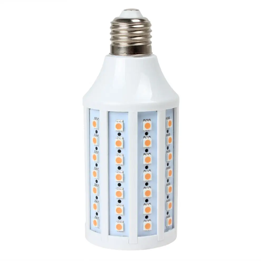 16W 86 x 5050 SMD LED Light High Bright Warm White / White Corn Bulb