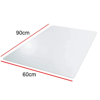 

Floor Protector Hotel Hall Anti Scratch For Carpet Non Slip PVC Transparent Chair Mat Bedroom Home Office Living Room Rectangle