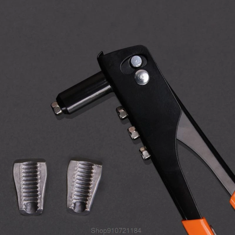 3pcs Pneumatic Rivet Claw Piece Manual Single Double Handle Riveting Tool High Strength Resistant Oct