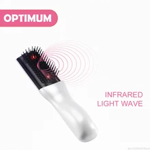 Лазерная Массажная расческа электрическая щетка для моделирования волос для роста волос лечение облысения терапия Инструменты для укладки Прямая поставка