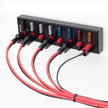 

For AP-8 8port 40A Anderson Powerpole Connector Power Splitter Distributor Source