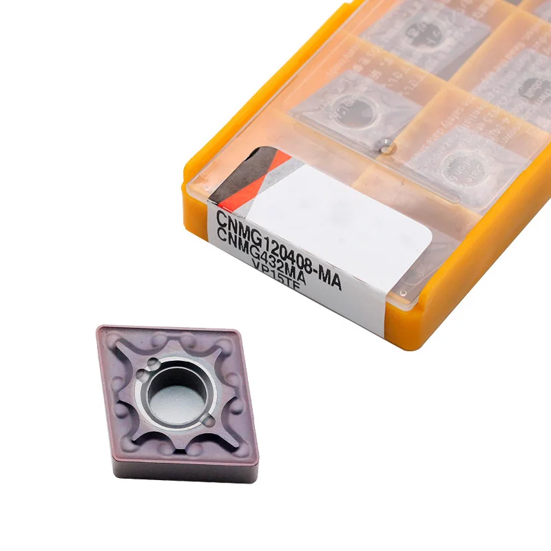 CNMG120404 MA MS CNMG 120408 VP15TF карбидные вставки токарный станок с ЧПУ внешний инструмент