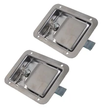 2 шт весло замок из нержавеющей стали флеш замок утопленный установленный защелка дверной замок