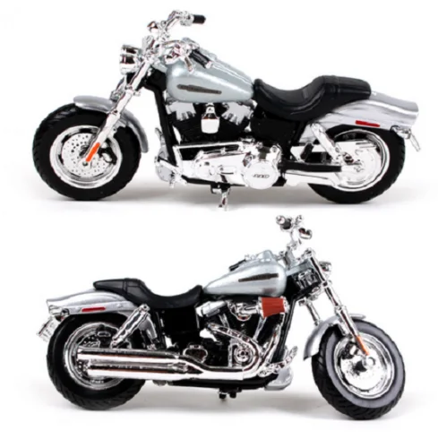 Maisto 1:18 Harley 2009 FXDFSE CVO Fat Bob Мотоцикл Велосипед литье под давлением модель игрушки в коробке