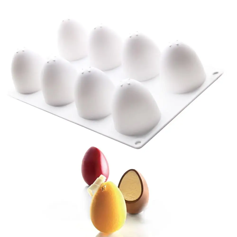 

Easter Egg Cake Molds Eco-friendly Silicone Mold Cake Decorating Dessert Mousse fondant Mould Kitchen Baking Cake Tools