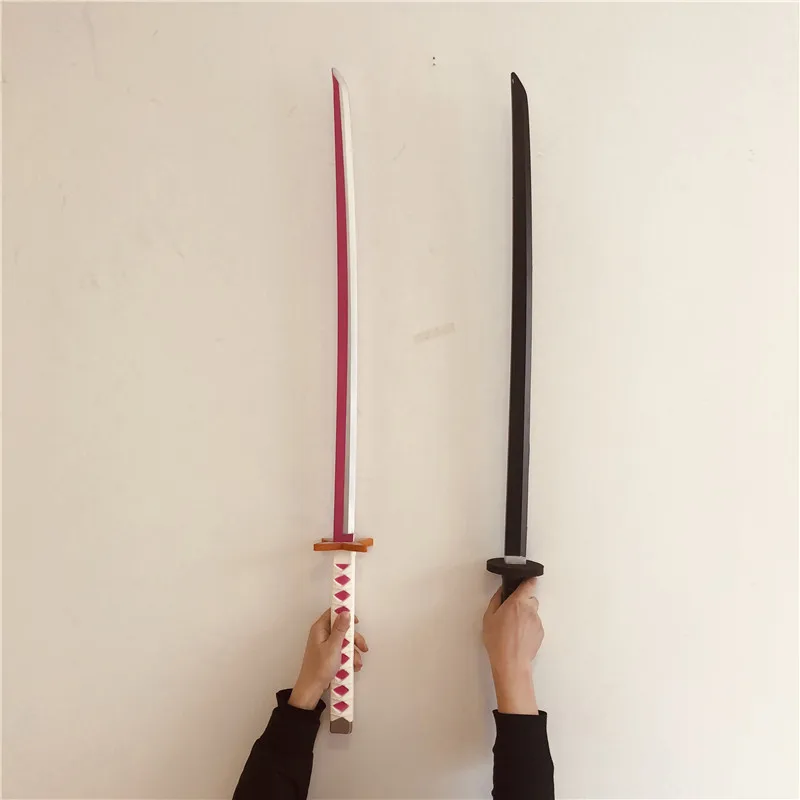 PU Deadpool sword character-playing simulation animation black pink optional | Игрушки и хобби