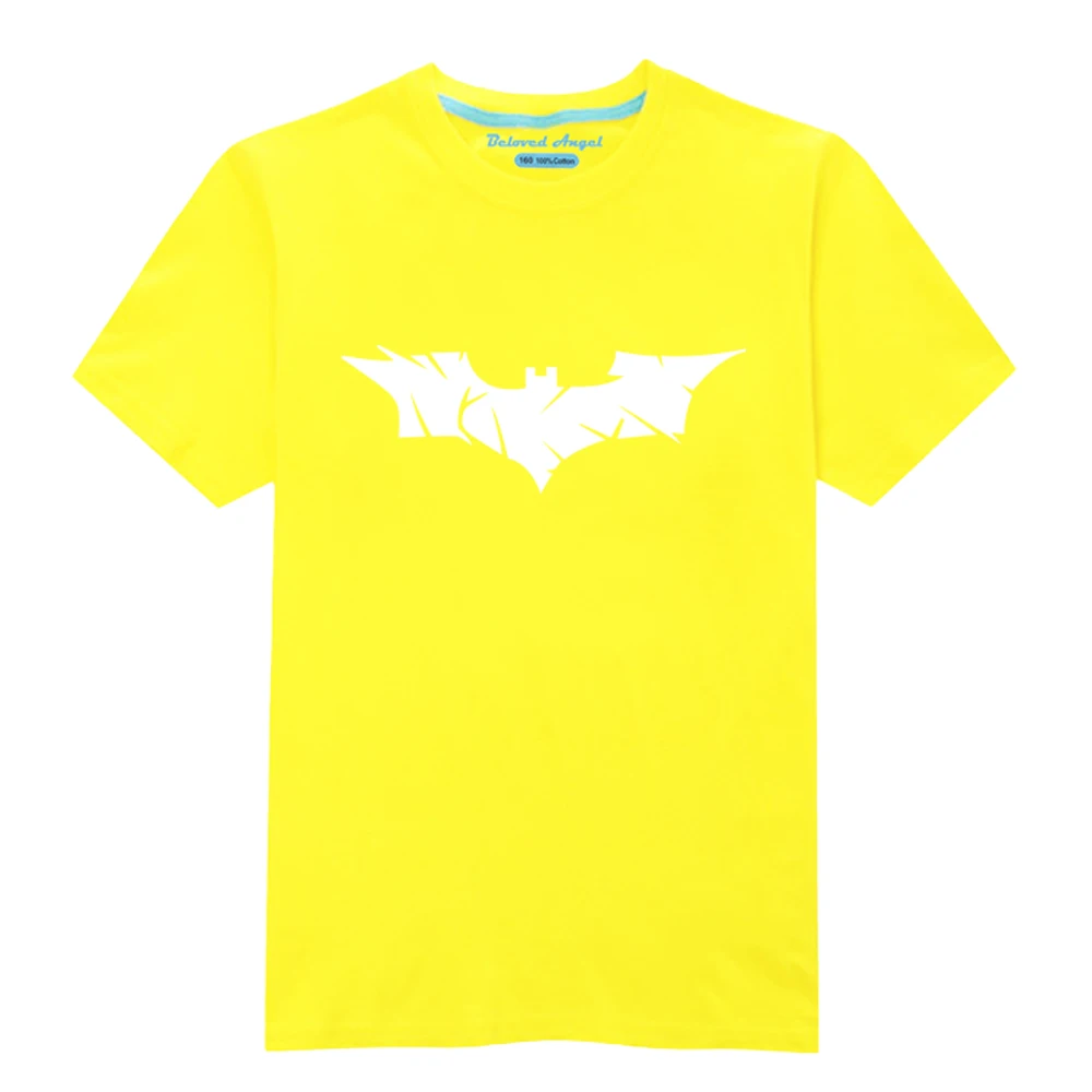 

Luminous Print T Shirt Baby Boys Girls Summer Short Sleeve T-shirts Cotton Kids Fashion Casual Clothes Tops Glow In Dark