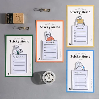 

Cute Planner Memo Pads Kawaii To Do List Sticky Notes Writing Stickers For Kids DIY Novelty Stationery School Office Supplies
