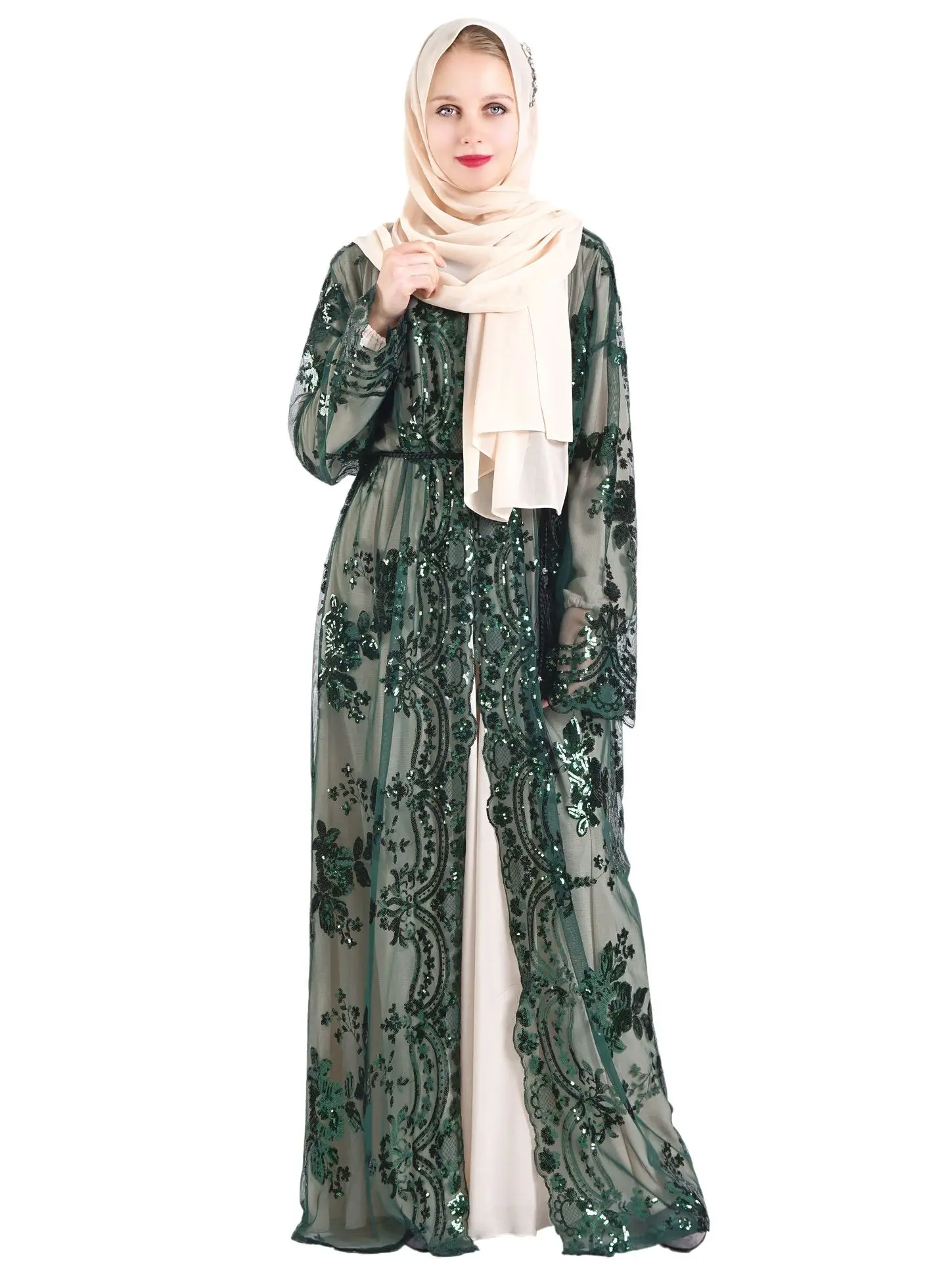blackish green