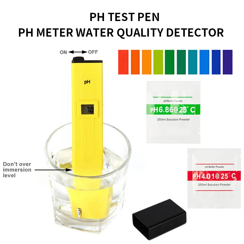 LCD Digital PH Meter High Accuracy 0.1 PH Tester Aquarium Pool Water