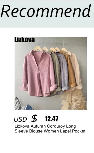 Lizkova White Blouse Women Suede Long Sleeve Formal Shirt 2020 Autumn Lapel Ladies Blouse Streetwear 8866