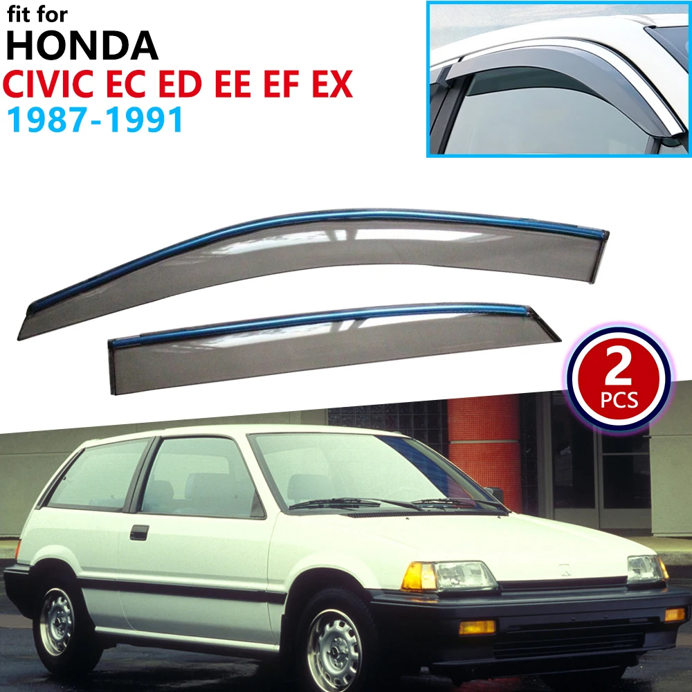 Для Honda Civic EC ED EE EF EX 1987 1988 1989 1990 1991 баллада оконный козырек вентиляционные навесы