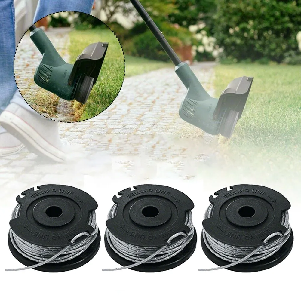 cordless leaf vacuum 3pcs Spool And Line For Ryobi RLT36 RLT36B RLT36C33 ART 23 26 SL Strimmer Trimmer Garden Tool Replacement леска для триммера hedge cutters for sale