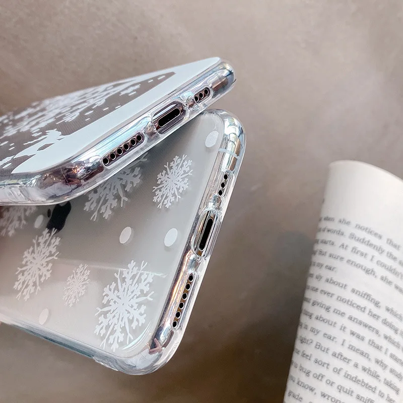 Чехол для iphone 11 Pro XS Max XR X чехол силиконовый чехол для iphone 11 11Pro 7 8 6 S 6 S Plus 7Plus чехол снежный